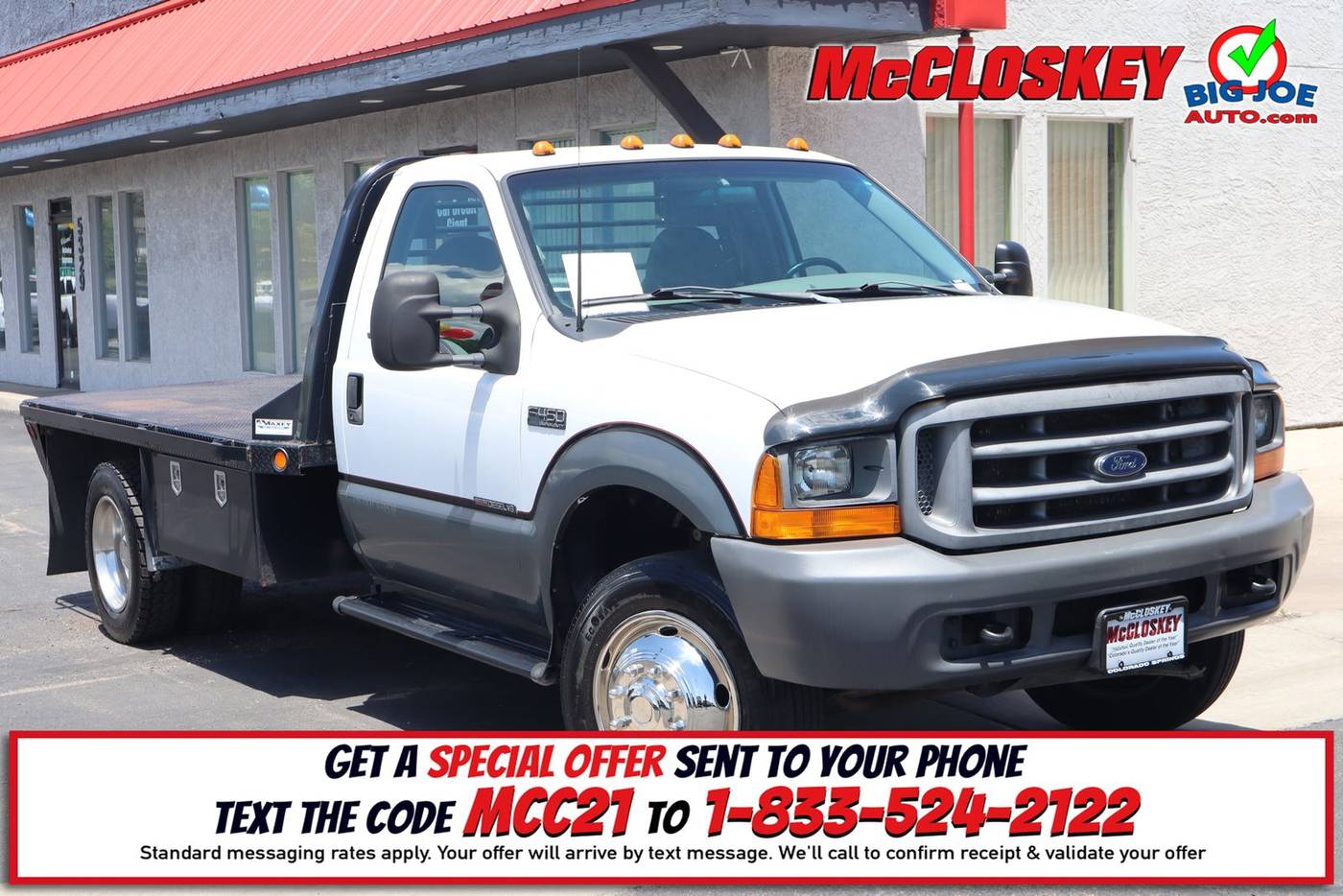 1999 Ford Super Duty F-450 Chassis Cab XL — Chassis Cab Truck — 157,162 mi — Colorado Springs, CO