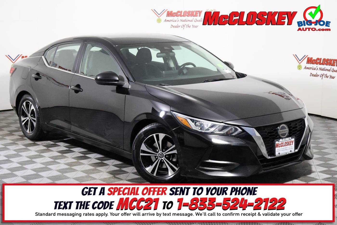 2021 Nissan Sentra SV — Sedan — 59,963 mi — Colorado Springs, CO
