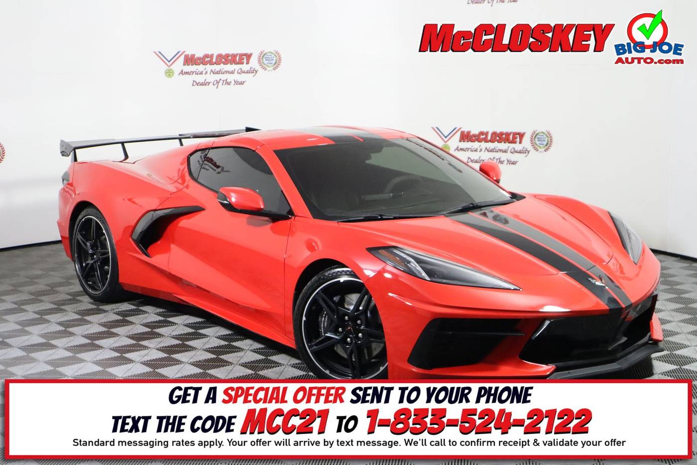 2020 Chevrolet Corvette 1LT — Coupe — 12,868 mi — Colorado Springs, CO