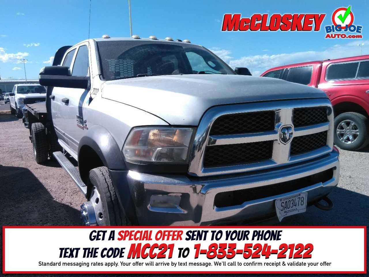2017 Ram 5500 Tradesman — Chassis Cab Truck — 36,520 mi — Colorado Springs, CO