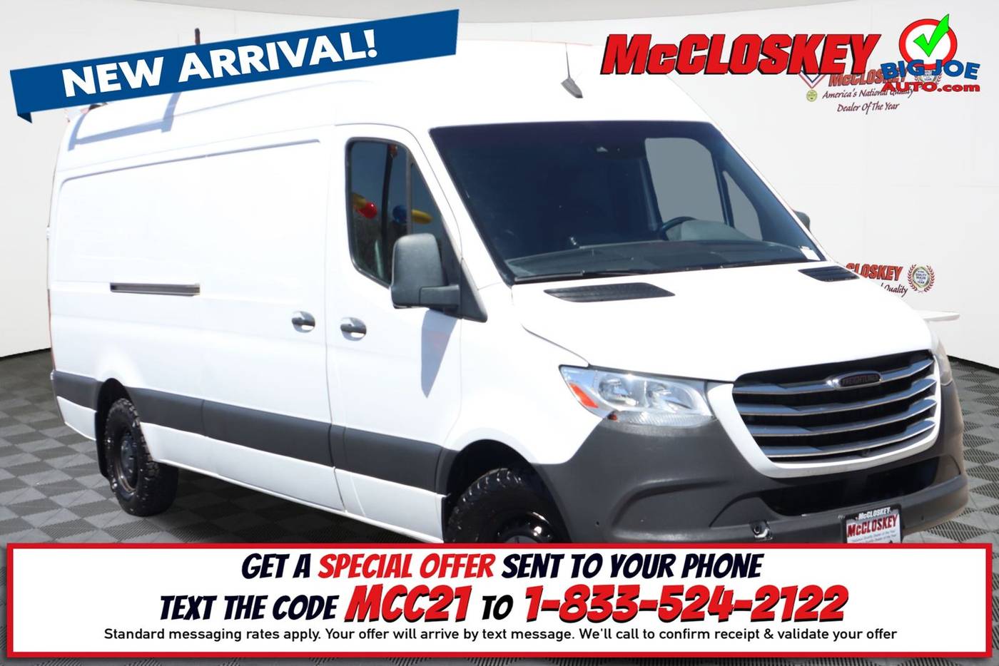 2020 Freightliner Sprinter Cargo Van