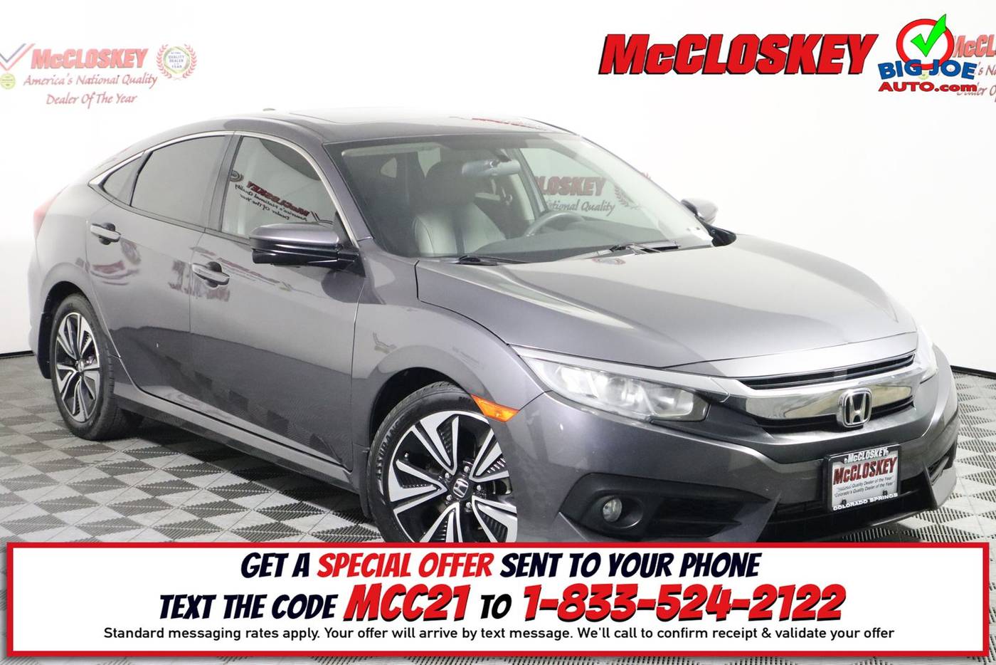 2017 Honda Civic EX-T — Sedan — 134,792 mi — Colorado Springs, CO