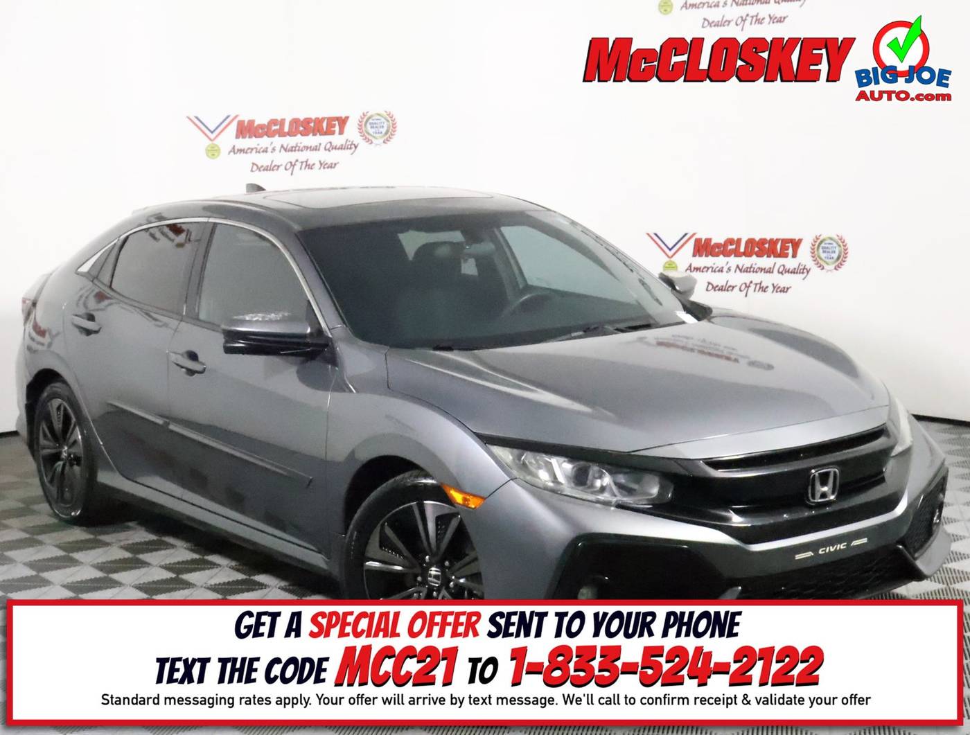 2017 Honda Civic EX — Hatchback — 113,603 mi — Colorado Springs, CO