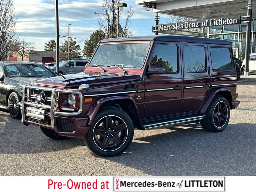 2015 Mercedes-Benz G-Class G 63 AMG — SUV — 55,990 mi — Littleton, CO