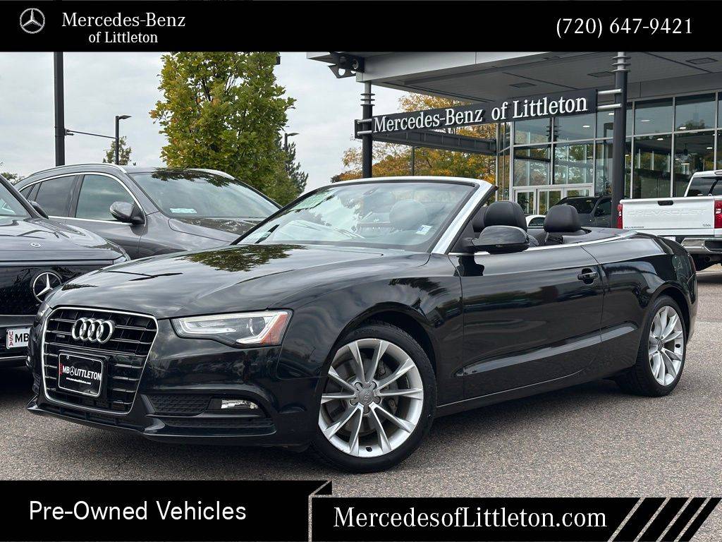 2013 Audi A5 Prestige — Convertible — 59,757 mi — Littleton, CO