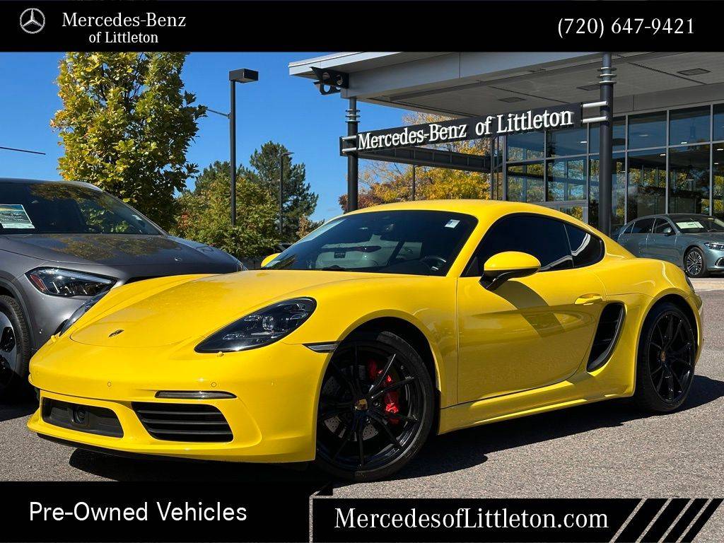2017 Porsche 718 Cayman S — Coupe — 24,263 mi — Littleton, CO