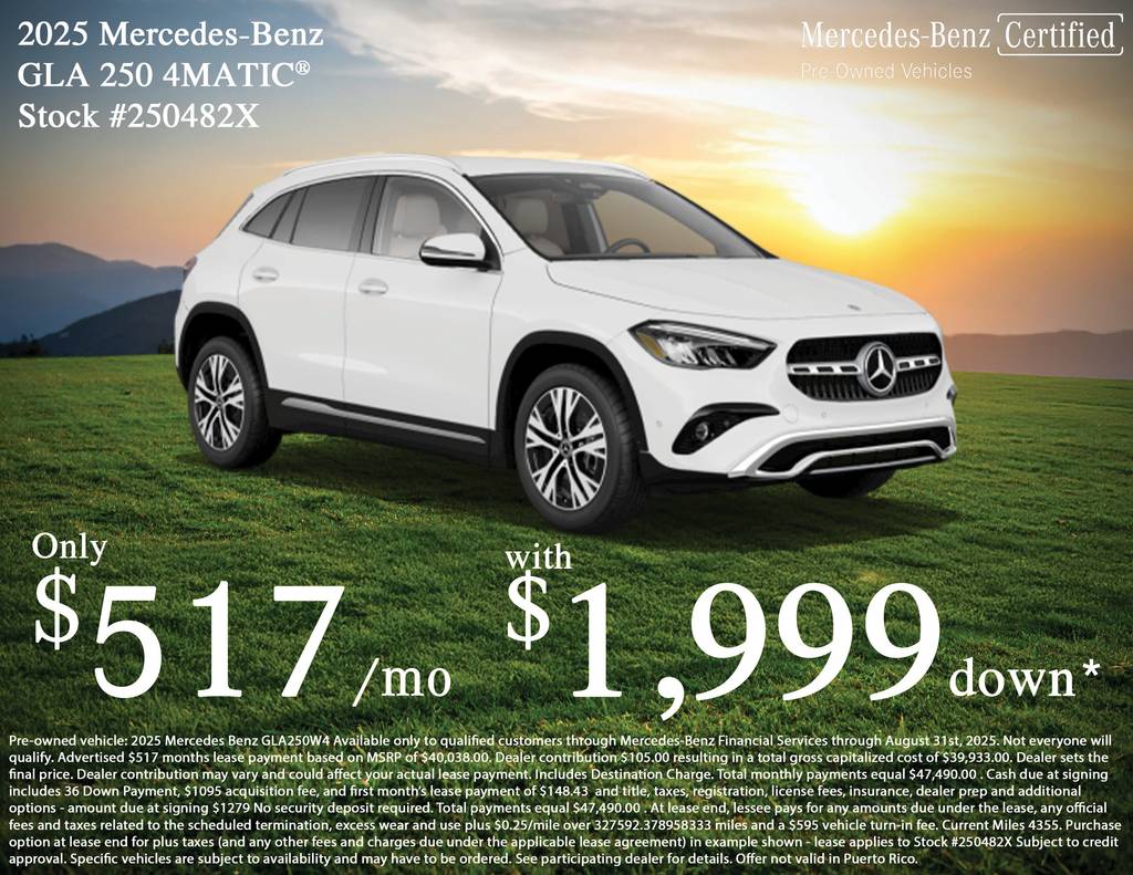 2025 Mercedes-Benz GLA GLA 250 — SUV — 4,355 mi — Littleton, CO