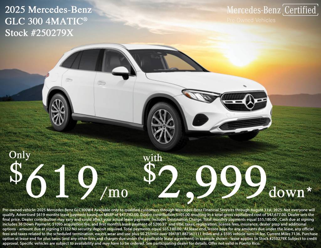 2025 Mercedes-Benz GLC GLC 300 — SUV — 7,136 mi — Littleton, CO