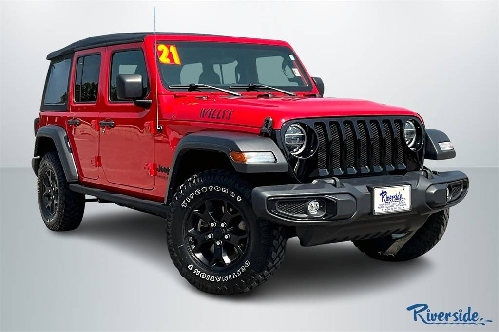 2021 Jeep Wrangler Willys — SUV — 35,289 mi — New Bern, NC