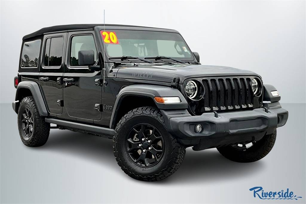 2020 Jeep Wrangler Willys — SUV — 63,675 mi — New Bern, NC