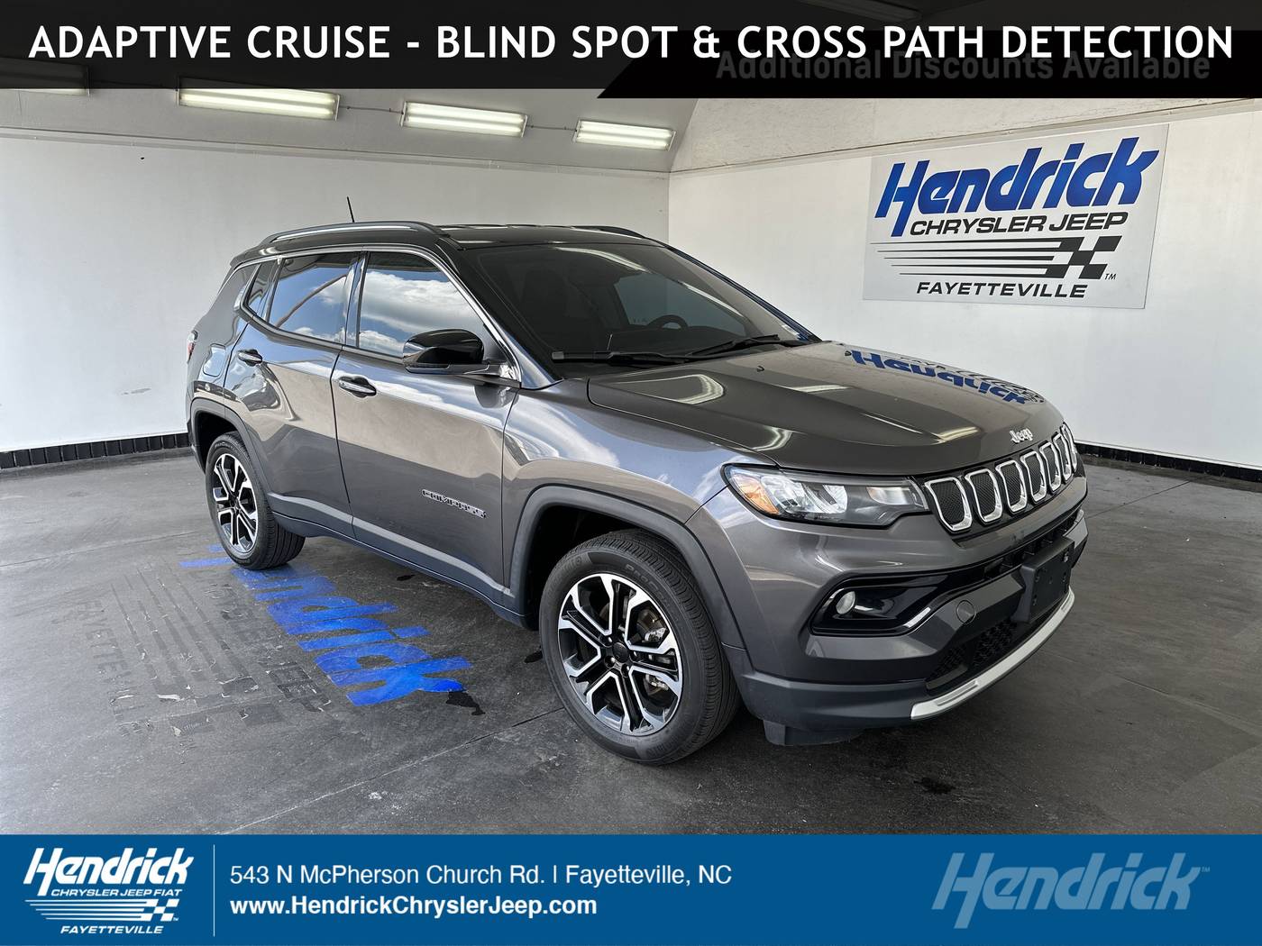 2022 Jeep Compass Limited — SUV — 25,886 mi — Fayetteville, NC