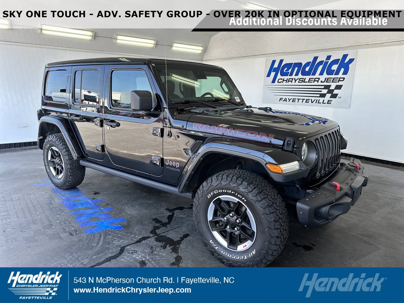2021 Jeep Wrangler Rubicon — SUV — 38,842 mi — Fayetteville, NC