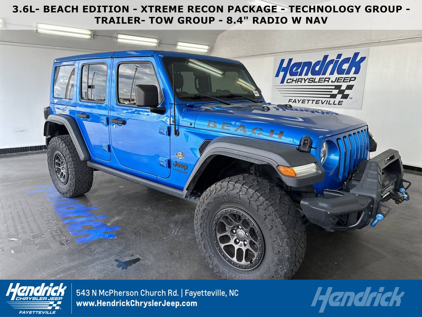 2022 Jeep Wrangler High Tide — SUV — 80,836 mi — Fayetteville, NC