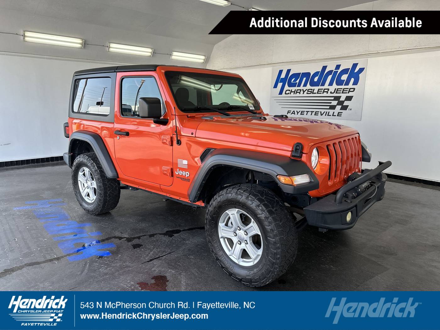 2019 Jeep Wrangler Sport S — SUV — 72,498 mi — Fayetteville, NC