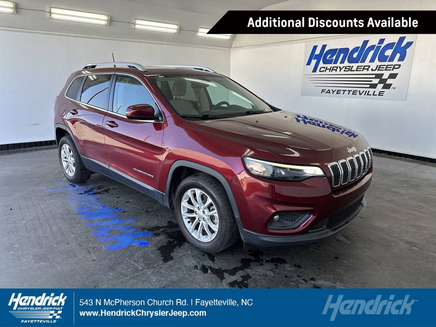 2019 Jeep Cherokee Latitude — SUV — 60,411 mi — Fayetteville, NC
