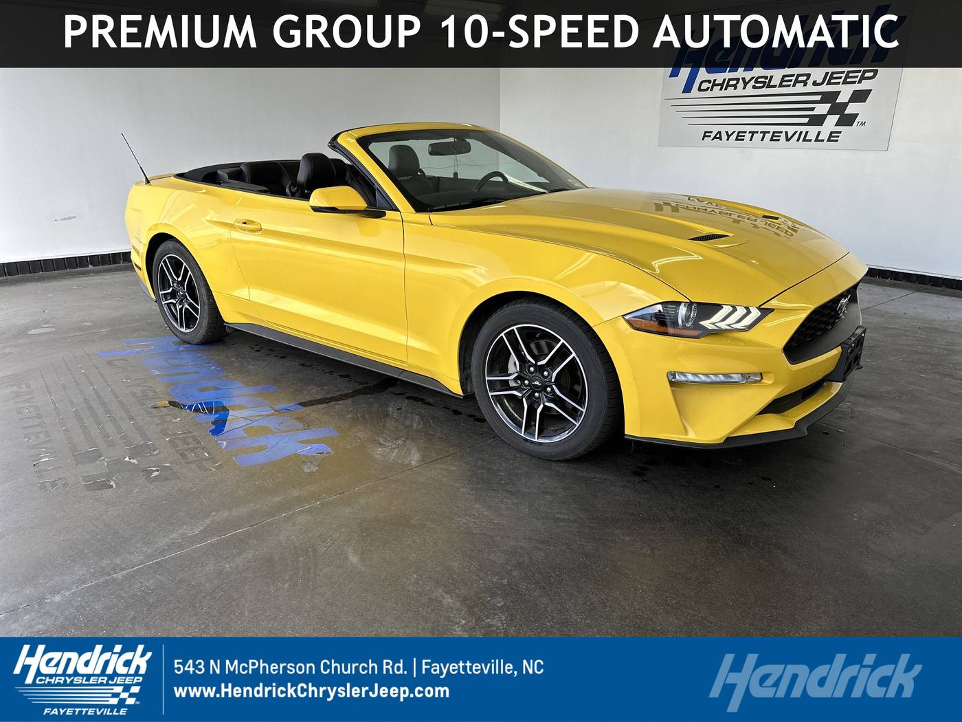 2018 Ford Mustang EcoBoost Premium — Convertible — 63,585 mi — Fayetteville, NC