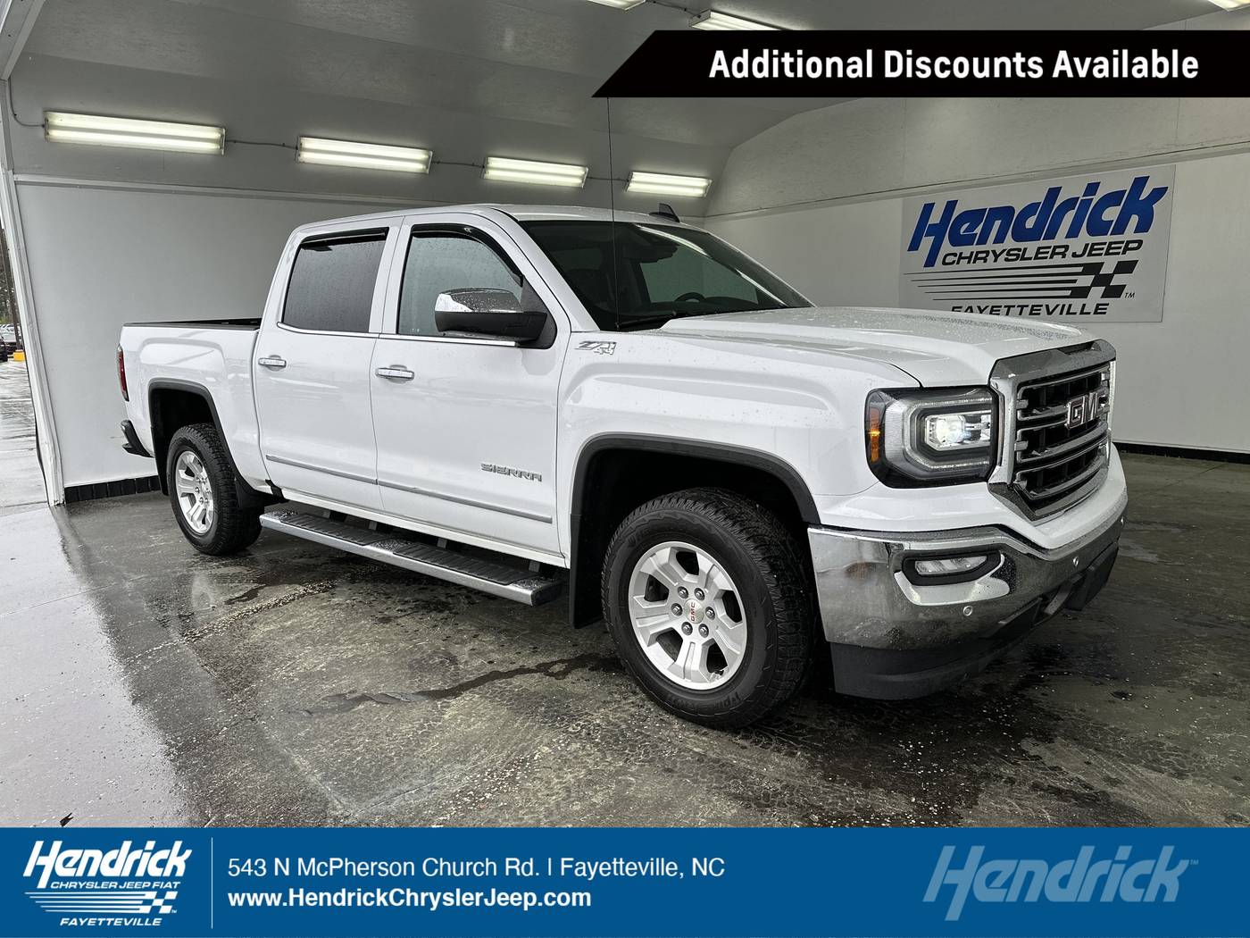 2018 GMC Sierra 1500 SLT — Pickup Truck — 61,742 mi — Fayetteville, NC
