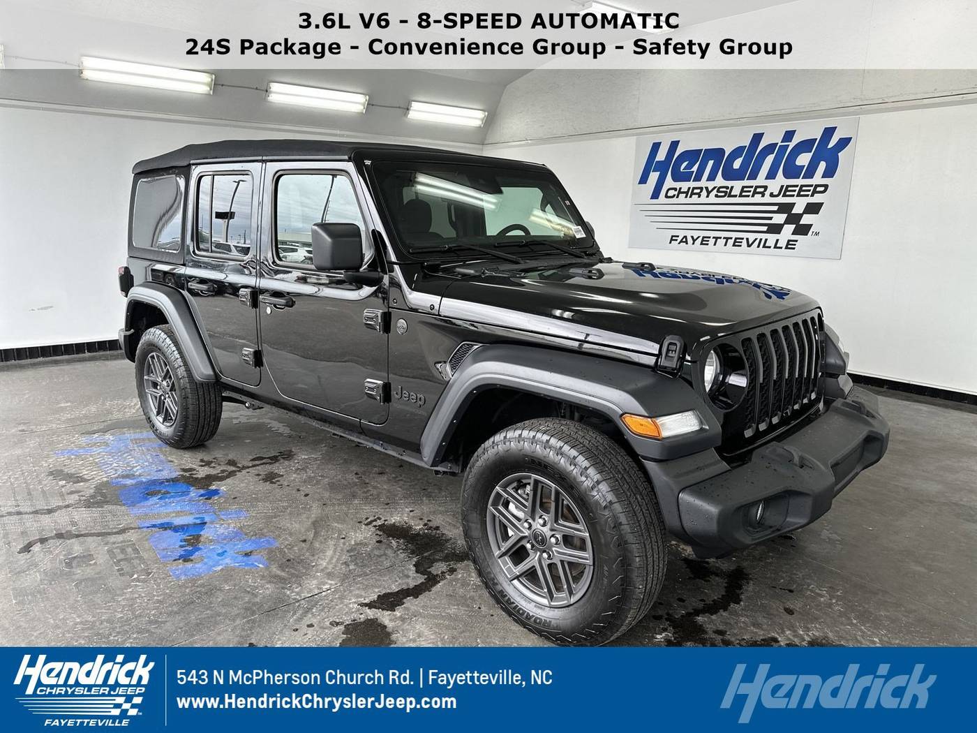 2024 Jeep Wrangler Sport S — SUV — 9,138 mi — Fayetteville, NC