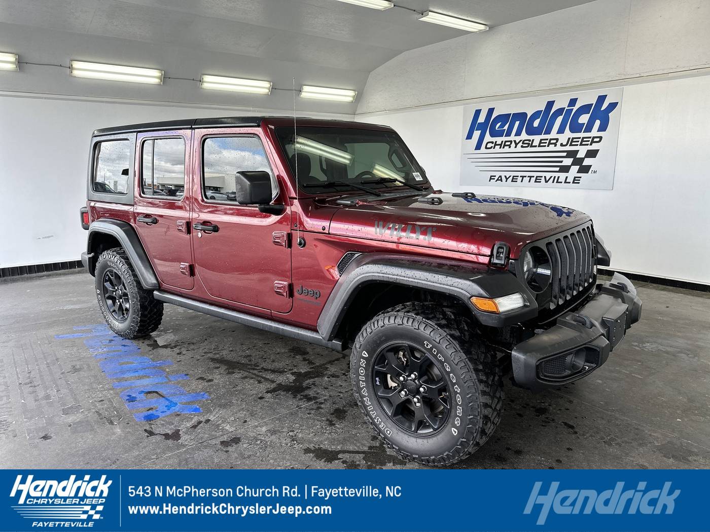 2021 Jeep Wrangler Willys — SUV — 48,039 mi — Fayetteville, NC