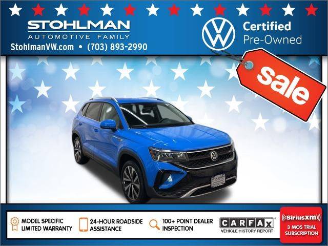 2022 Volkswagen Taos SE — SUV — 40,029 mi — Vienna, VA