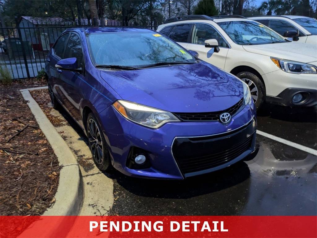 2015 Toyota Corolla S — Sedan — 123,000 mi — Charleston, SC