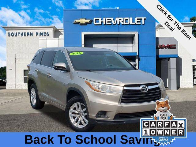 2016 Toyota Highlander LE Plus — SUV — 125,678 mi — Southern Pines, NC