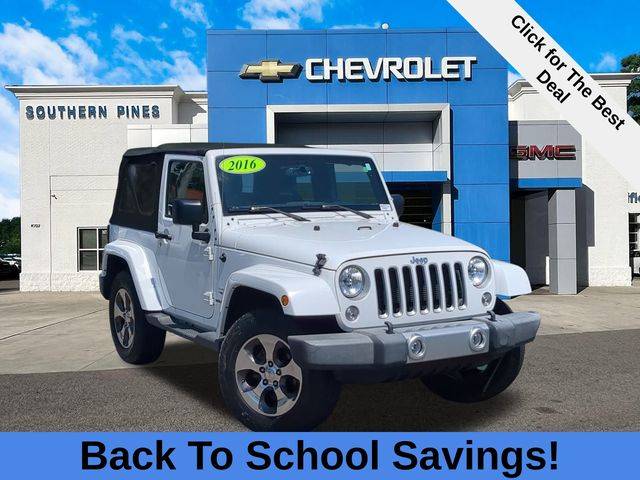 2016 Jeep Wrangler Sahara — SUV — 90,347 mi — Southern Pines, NC