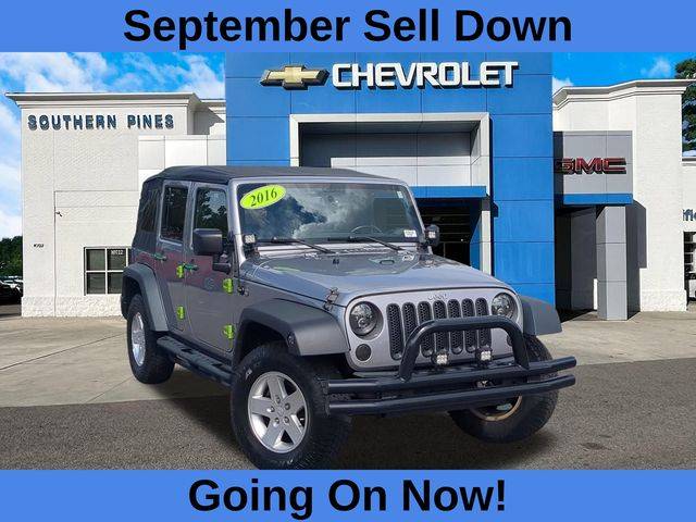 2016 Jeep Wrangler Sport — SUV — 87,471 mi — Southern Pines, NC