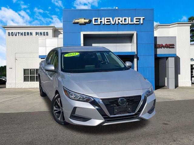 2021 Nissan Sentra SV — Sedan — 77,857 mi — Southern Pines, NC