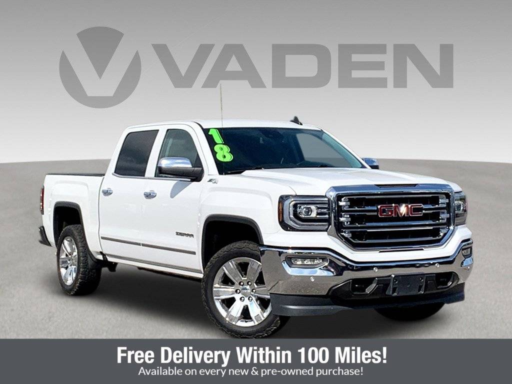 2018 GMC Sierra 1500 SLT — Pickup Truck — 67,731 mi — Beaufort, SC