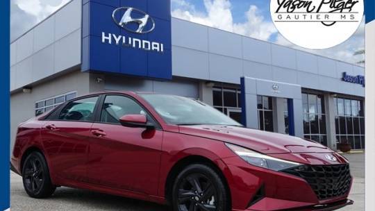 2023 Hyundai Elantra Hybrid Blue — Sedan — 34,437 mi — Gautier, MS