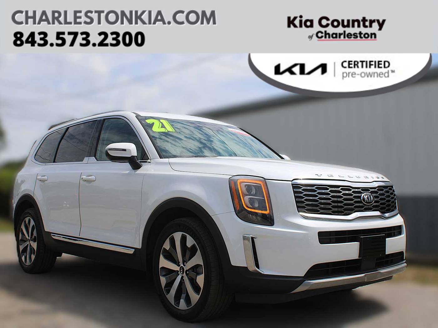 2021 Kia Telluride EX — SUV — 44,445 mi — Charleston, SC