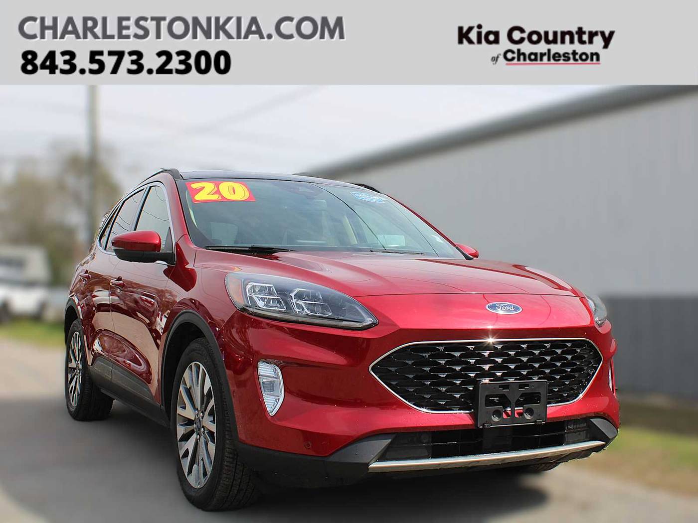 2020 Ford Escape Hybrid Titanium — SUV — 22,034 mi — Charleston, SC