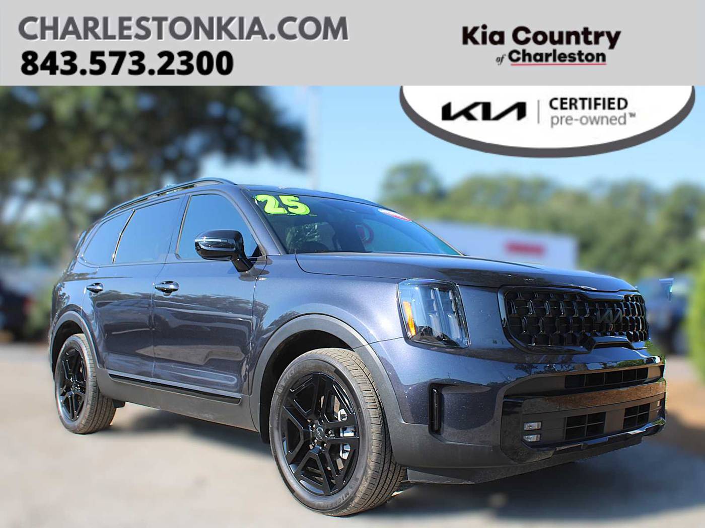 2025 Kia Telluride SX Prestige X-Line — SUV — 5,953 mi — Charleston, SC