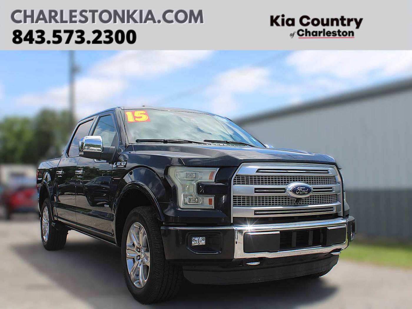 2015 Ford F-150 Platinum — Pickup Truck — 115,619 mi — Charleston, SC