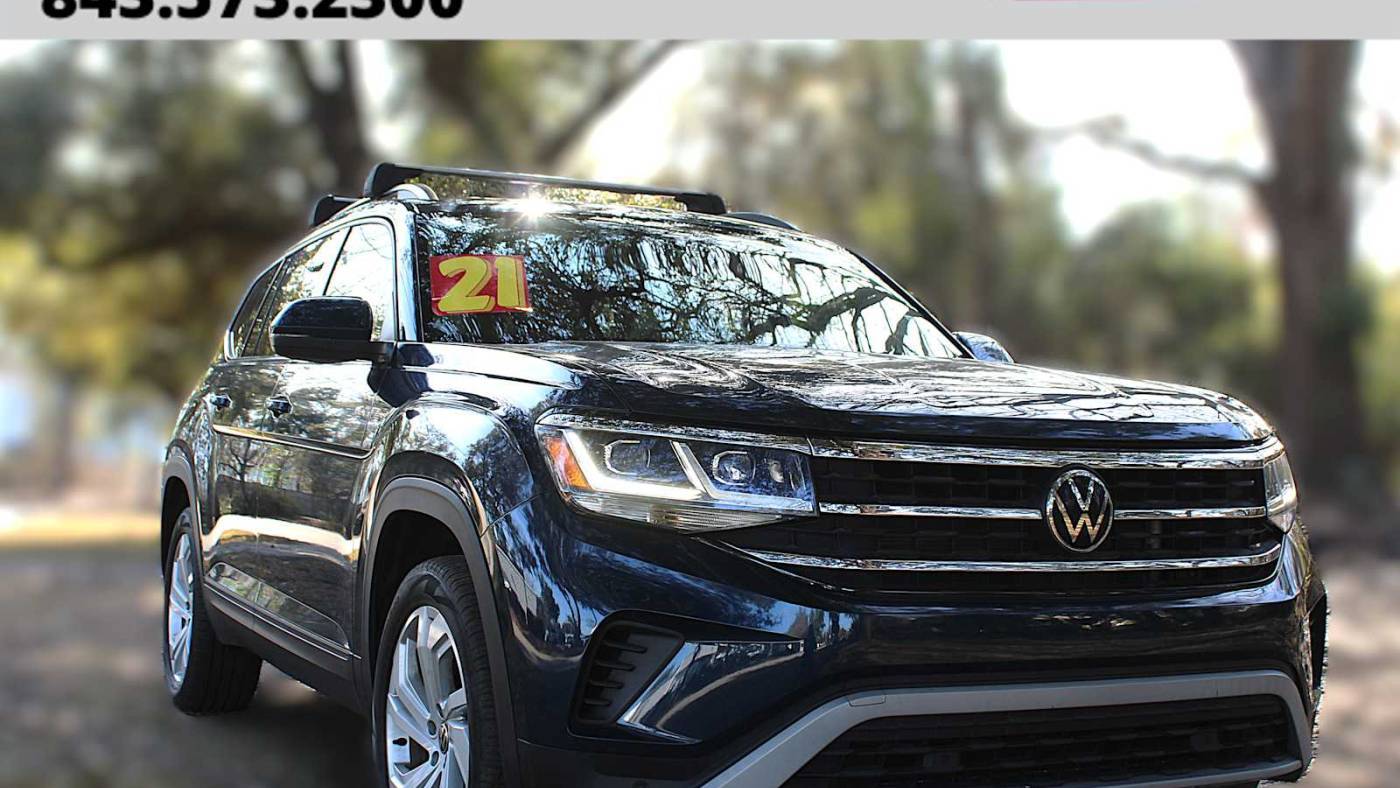 2021 Volkswagen Atlas SE with Technology — SUV — 45,113 mi — Charleston, SC