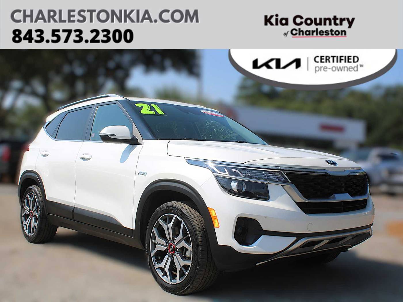 2021 Kia Seltos S Turbo — SUV — 33,934 mi — Charleston, SC