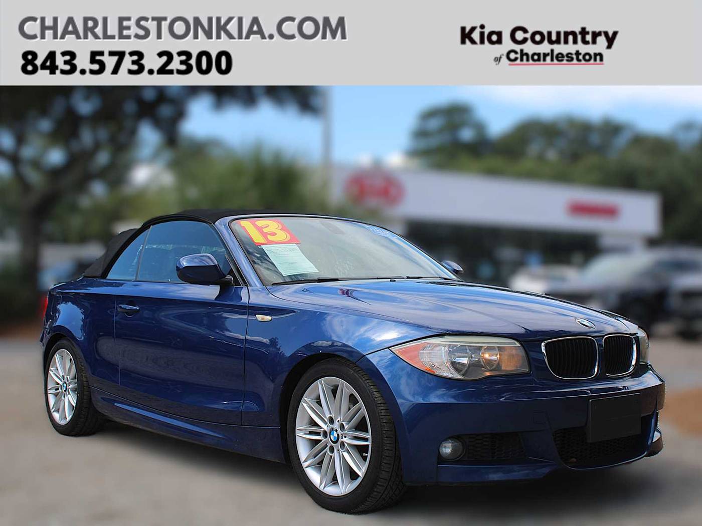 2013 BMW 1 Series 128i — Convertible — 67,683 mi — Charleston, SC