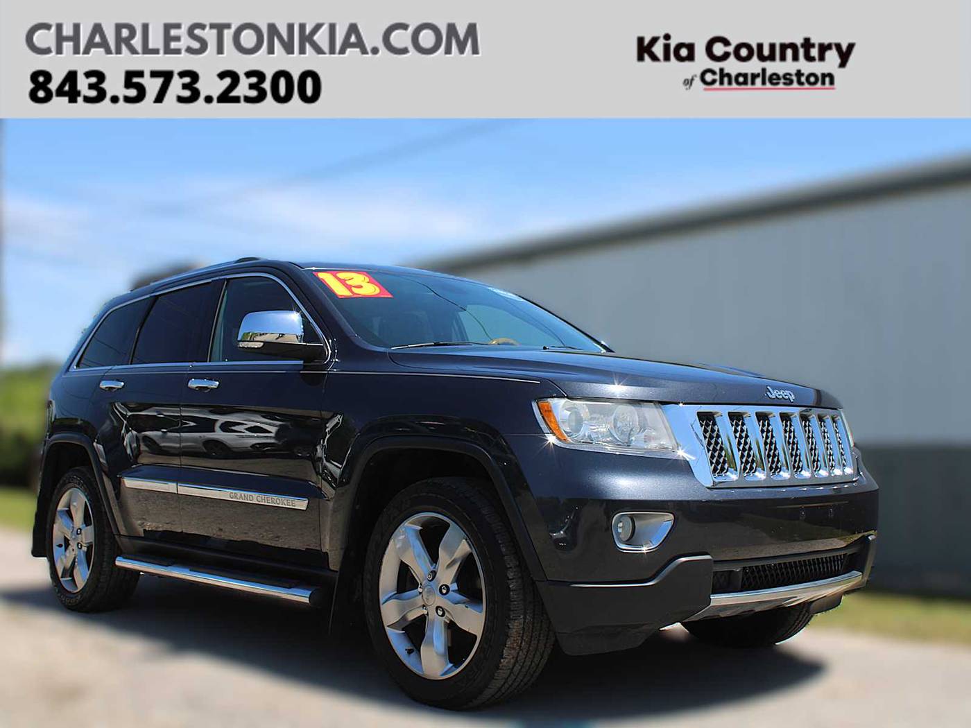 2013 Jeep Grand Cherokee Overland — SUV — 122,051 mi — Charleston, SC