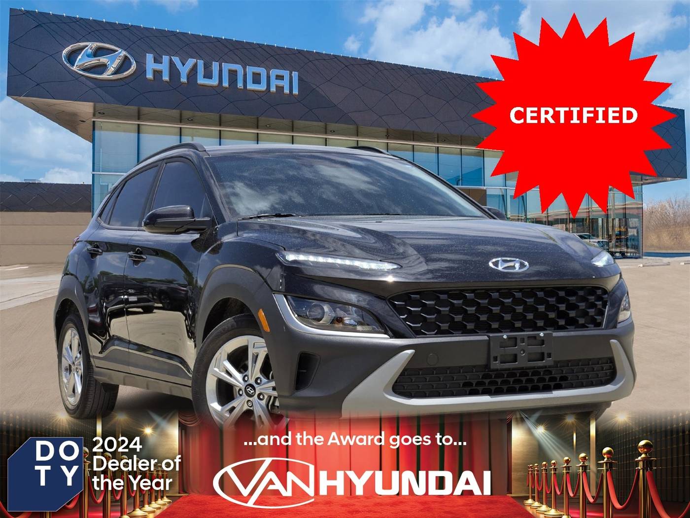 2023 Hyundai Kona SEL — SUV — 30,796 mi — Carrollton, TX
