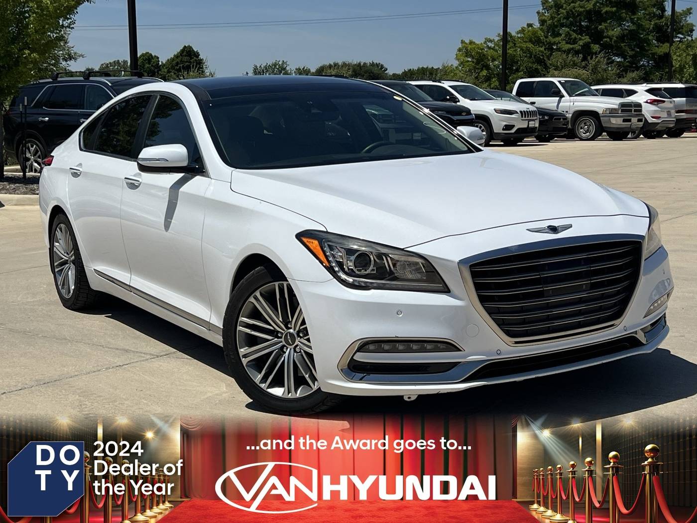 2018 Genesis G80 3.8L — Sedan — 44,558 mi — Carrollton, TX