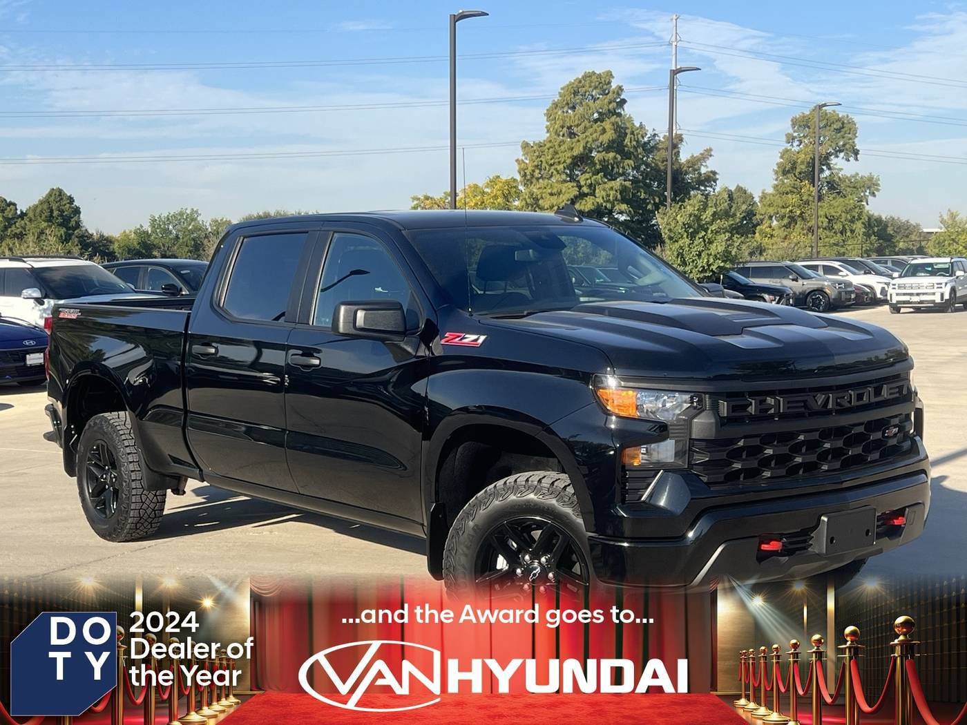 2024 Chevrolet Silverado 1500 Custom Trail Boss — Pickup Truck — 7,552 mi — Carrollton, TX