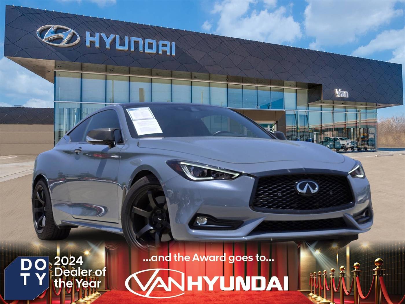 2022 INFINITI Q60 RED SPORT 400 — Coupe — 17,858 mi — Carrollton, TX