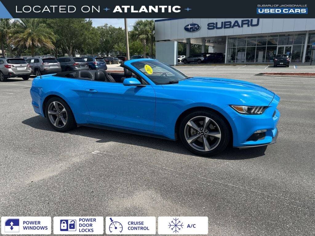 2017 Ford Mustang V6 — Convertible — 90,325 mi — Jacksonville, FL