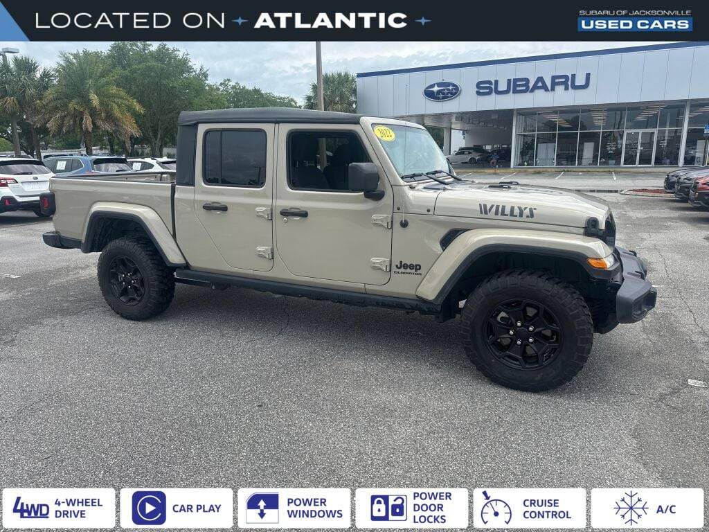 2022 Jeep Gladiator Willys — Pickup Truck — 23,828 mi — Jacksonville, FL