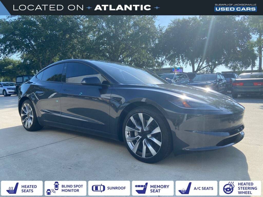 2025 Tesla Model 3 Long Range — Sedan — 4,772 mi — Jacksonville, FL