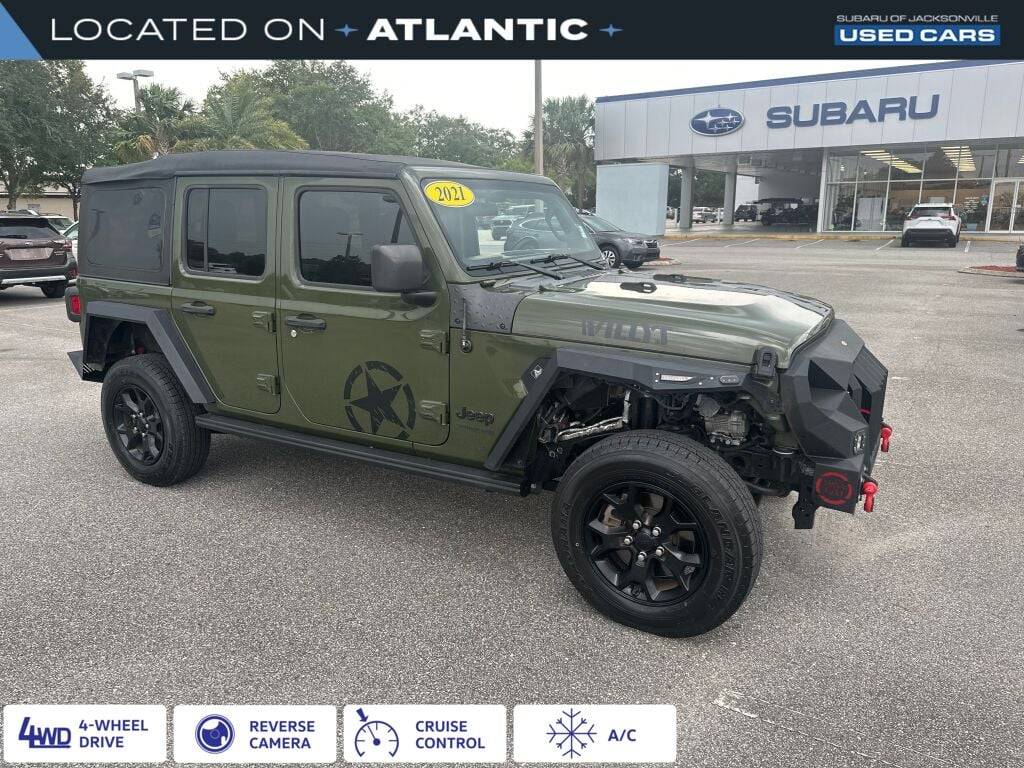 2021 Jeep Wrangler Willys Sport — SUV — 36,994 mi — Jacksonville, FL
