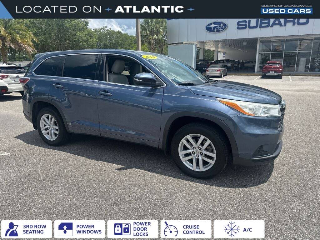 2014 Toyota Highlander LE — SUV — 116,314 mi — Jacksonville, FL