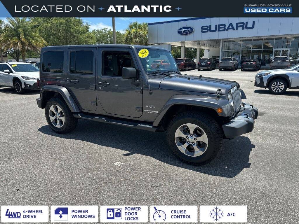2018 Jeep Wrangler Sahara — SUV — 59,424 mi — Jacksonville, FL