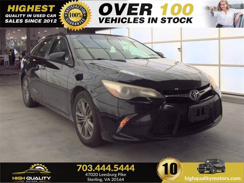 2016 Toyota Camry SE — Sedan — 147,477 mi — Sterling, VA